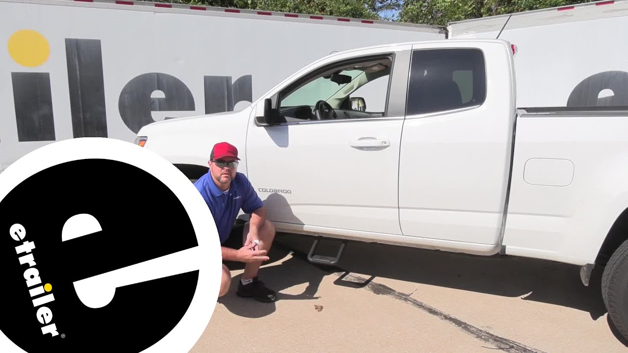 etrailer | Setting up the Carr Custom-Fit Side Steps on your 2019 Chevrolet Colorado