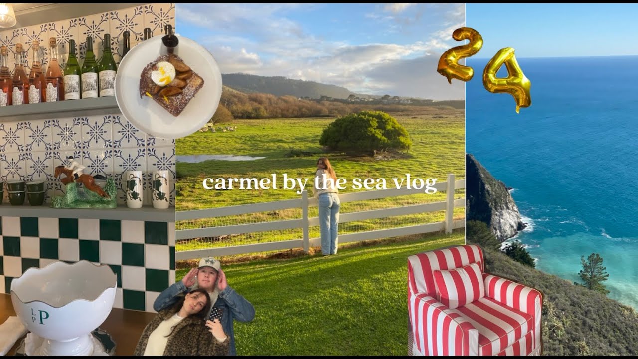 Carmel by the Sea birthday trip | vlog 001
