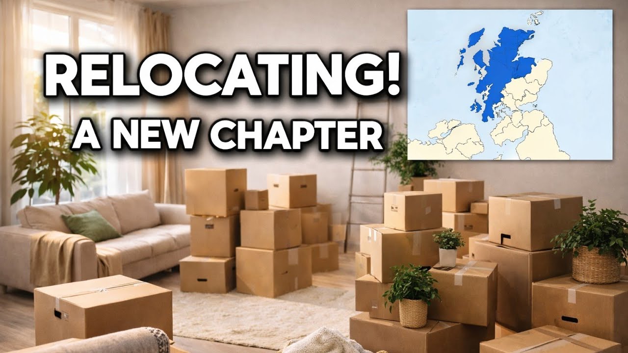 Big Life Update… We Relocated to Scotland  | Our Journey & Surprise Stay #relocatingtoscotland 