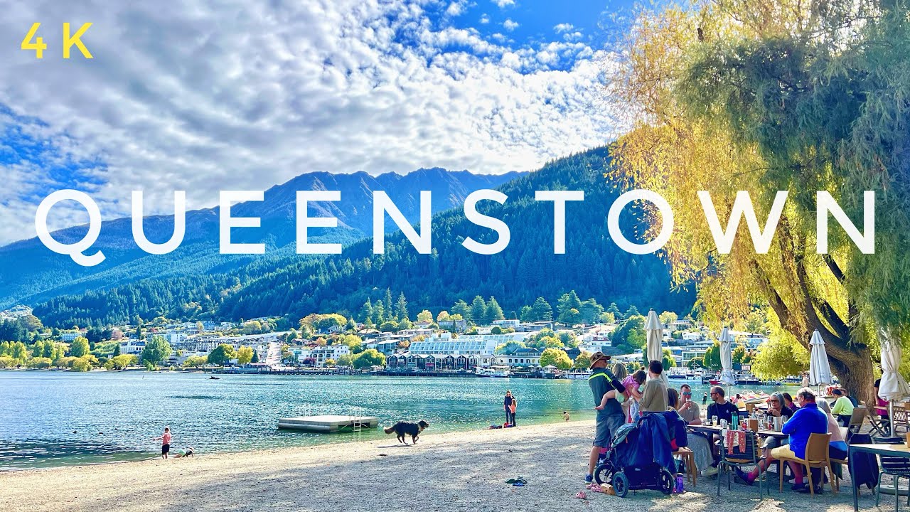 Queenstown New Zealand | Most Beautiful Season Comes | Queenstown Early Autumn Walking Tour 4K 2025