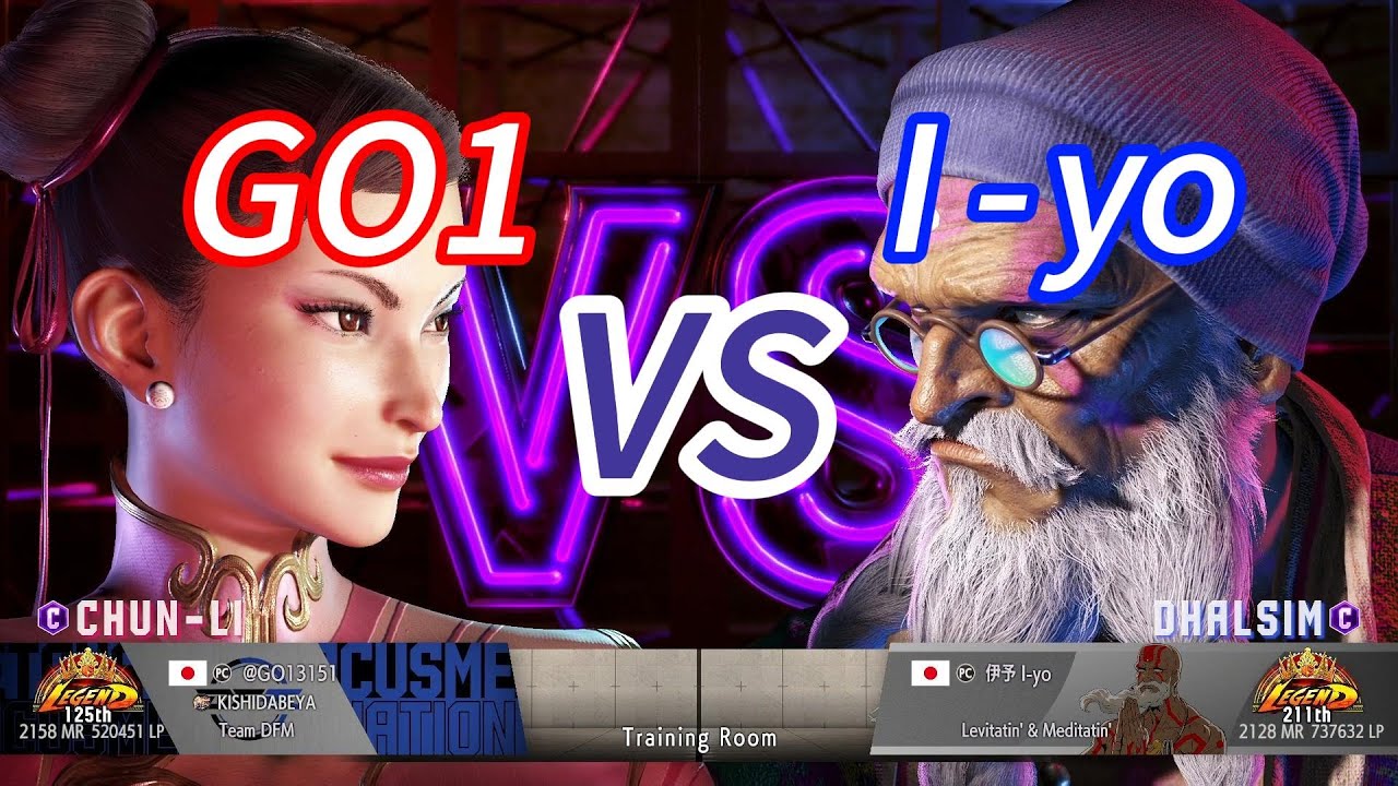 SF6💥GO1(CHUN-LI) vs I-yo(DHALSIM)💥Street Fighter 6 High Level Match's EP1586