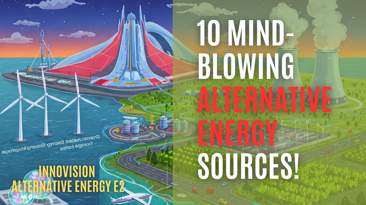 ⚡ 10 Mind-Blowing Alternative Energy Sources That Could Change the World! 🌍💡| Alternative Energy E2