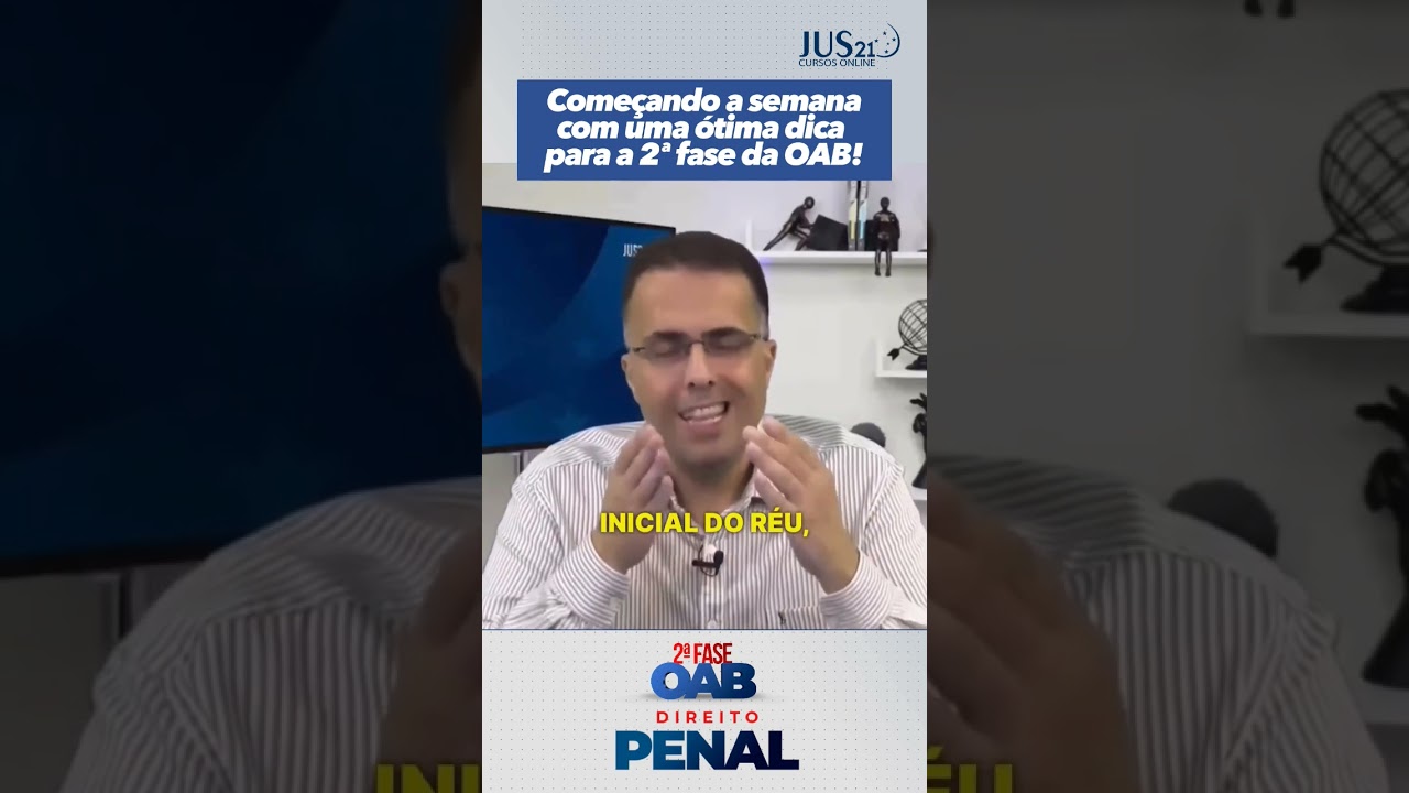 Erros mais comuns na prova de 2&ordf; Fase. #shorts #oab #direitopenal