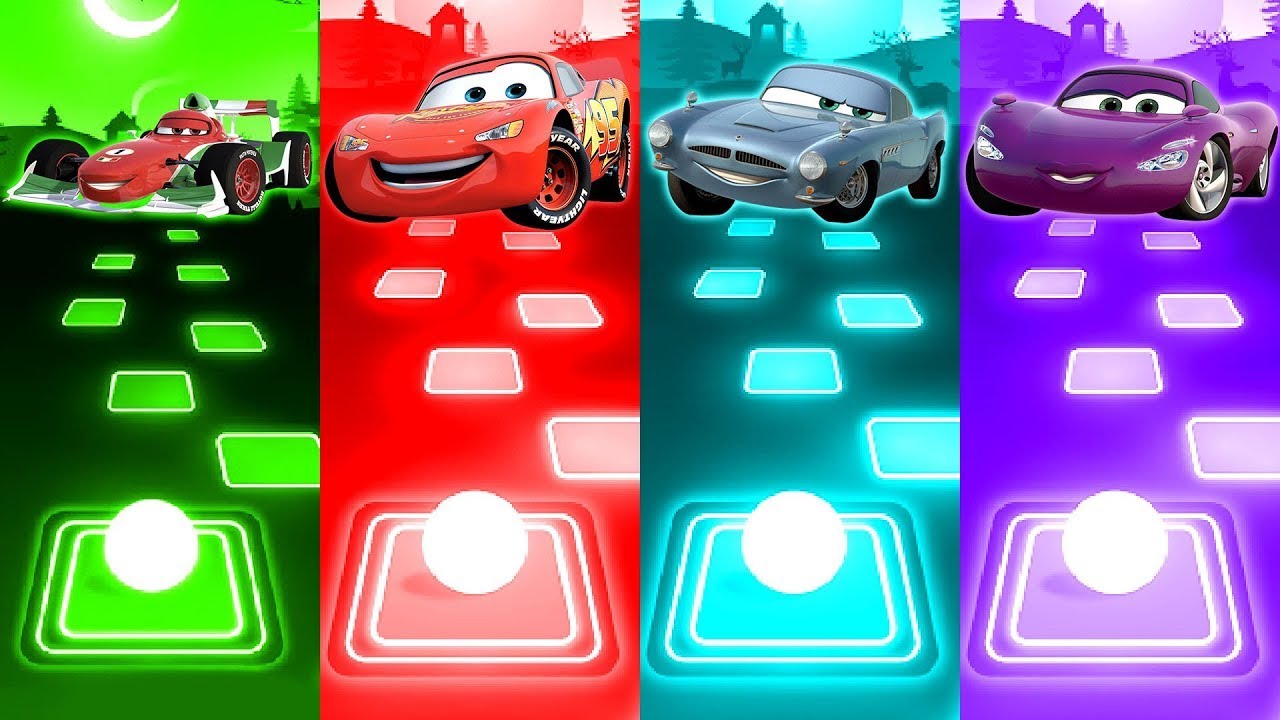 Cars Team Lightning McQueen - Jackson Storm - matter - mac | Tiles Hop EDM Rush
