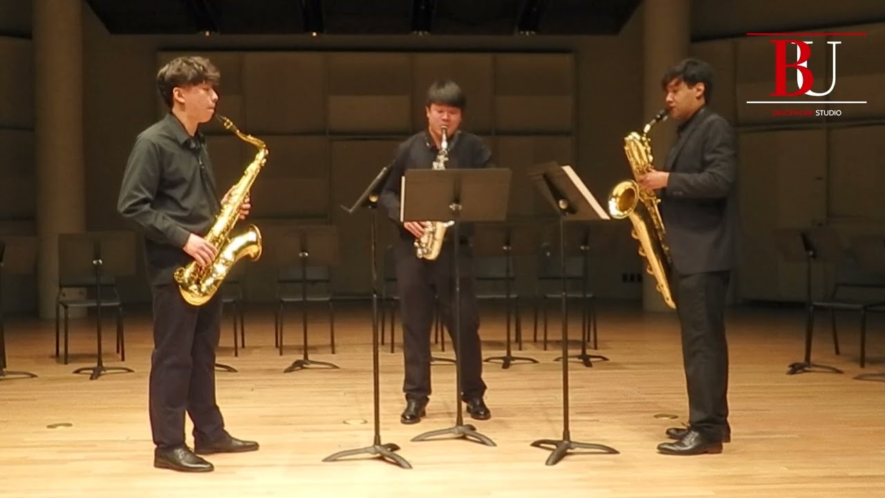 BU Saxophone Trio - Hirose Bulgarian Dances