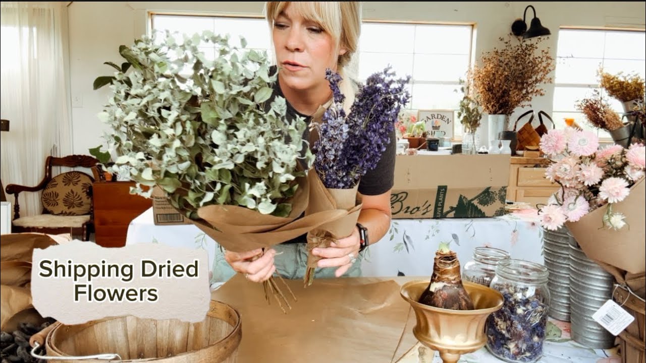Shipping Dried Flowers Across the Country!