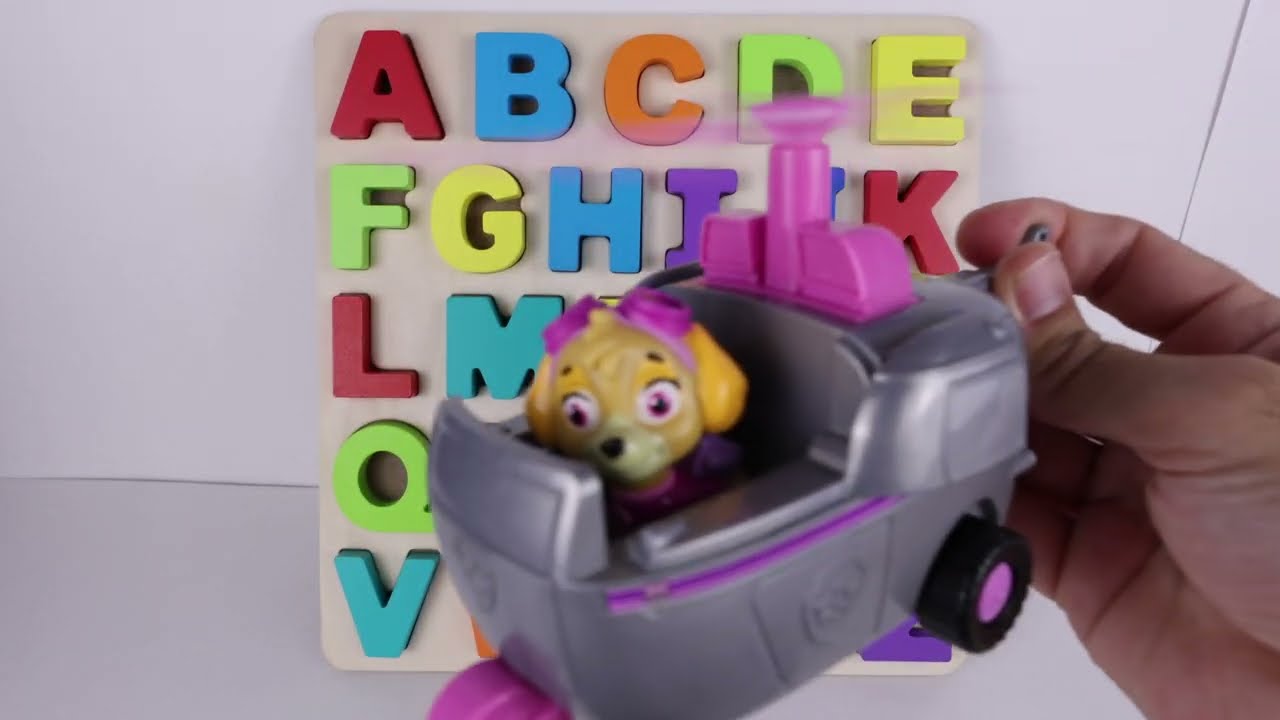 ABC Alphabet & Letter Sounds Learning with the Paw Patrol!
