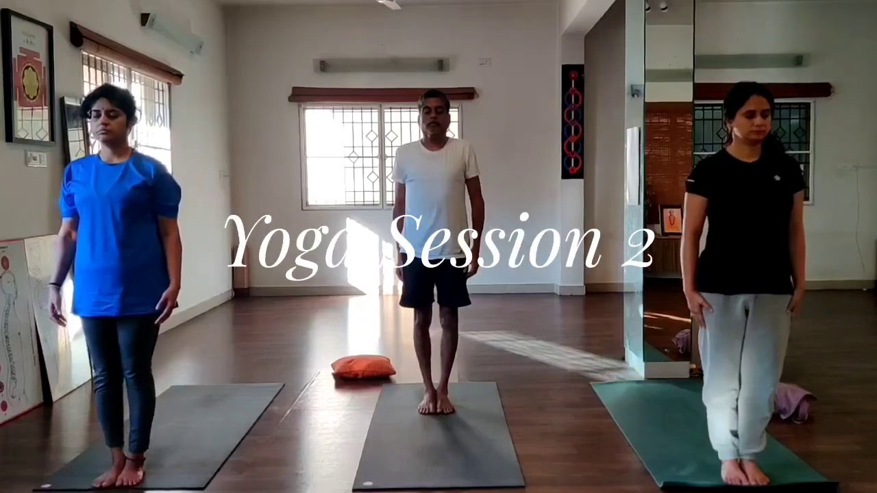 Yoga Session 2 - Asana, Pranayama & Meditation | Yoga Wellness Center