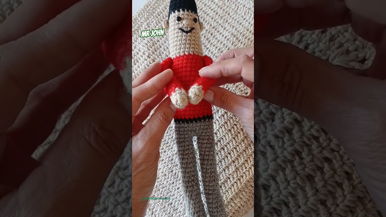 Mr John long legs #longlegs #amigurumi #handmade #amigurumitarif #pattern