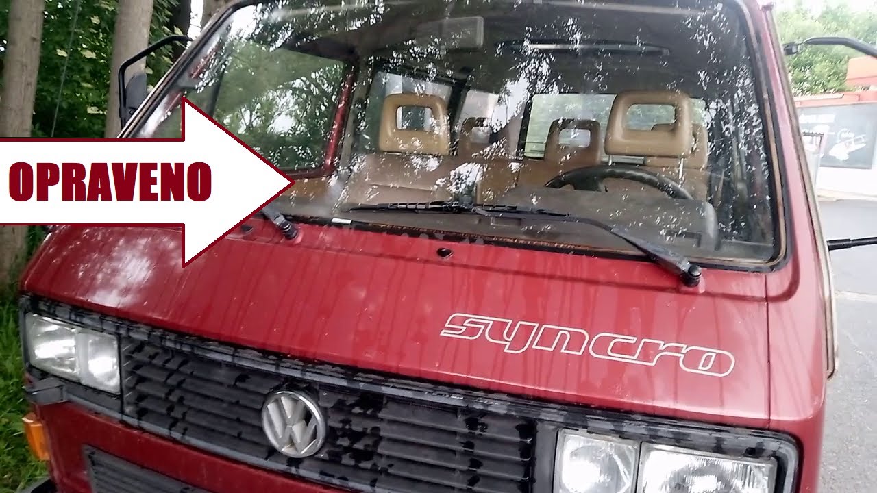 VW T3 Syncro po opravě: I mistr tesař se někdy utne.