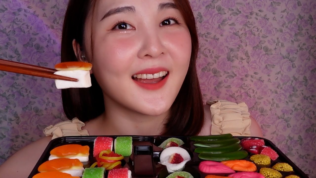 초밥 젤리 🍣｜이팅+수다 ASMR