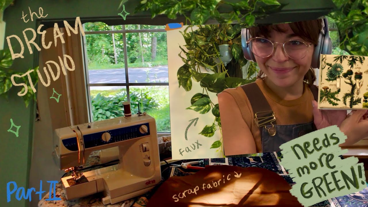 🎨 making my painting studio 🌲more inspiring with 🌿✨ 4 DIYs