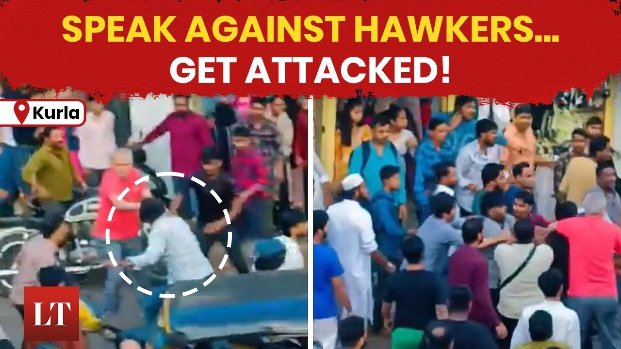 Kurla: Question Illegal Hawkers&hellip; Face Violence | Mumbai Illegal Hawkers Issue