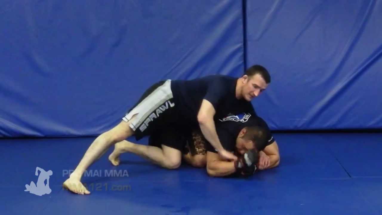 Trap And Strike From Side Back Control - MMA Ground Control