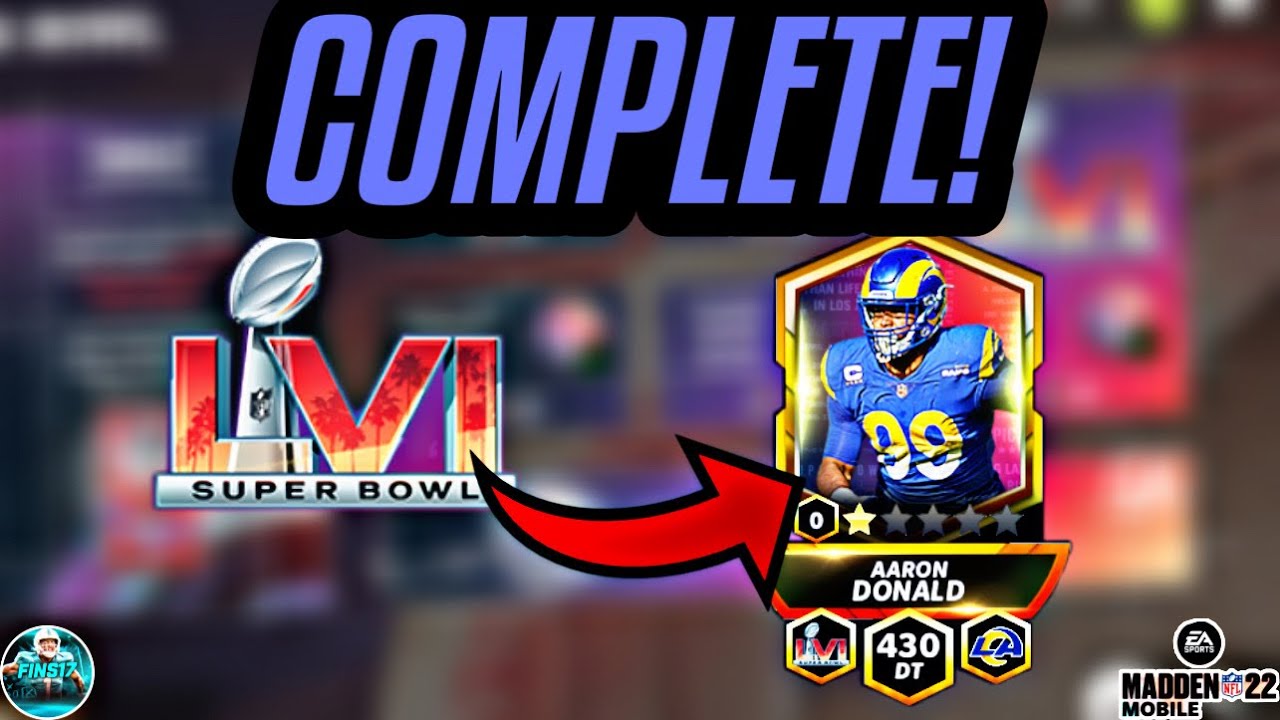 OMG! COMPLETING THE SUPER BOWL PROMO! CLAIMING 6TH ICONIC! Madden Mobile 22