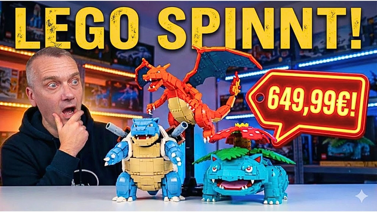 LEGO Pokémon: Traum für Fans oder 650€ Albtraum?