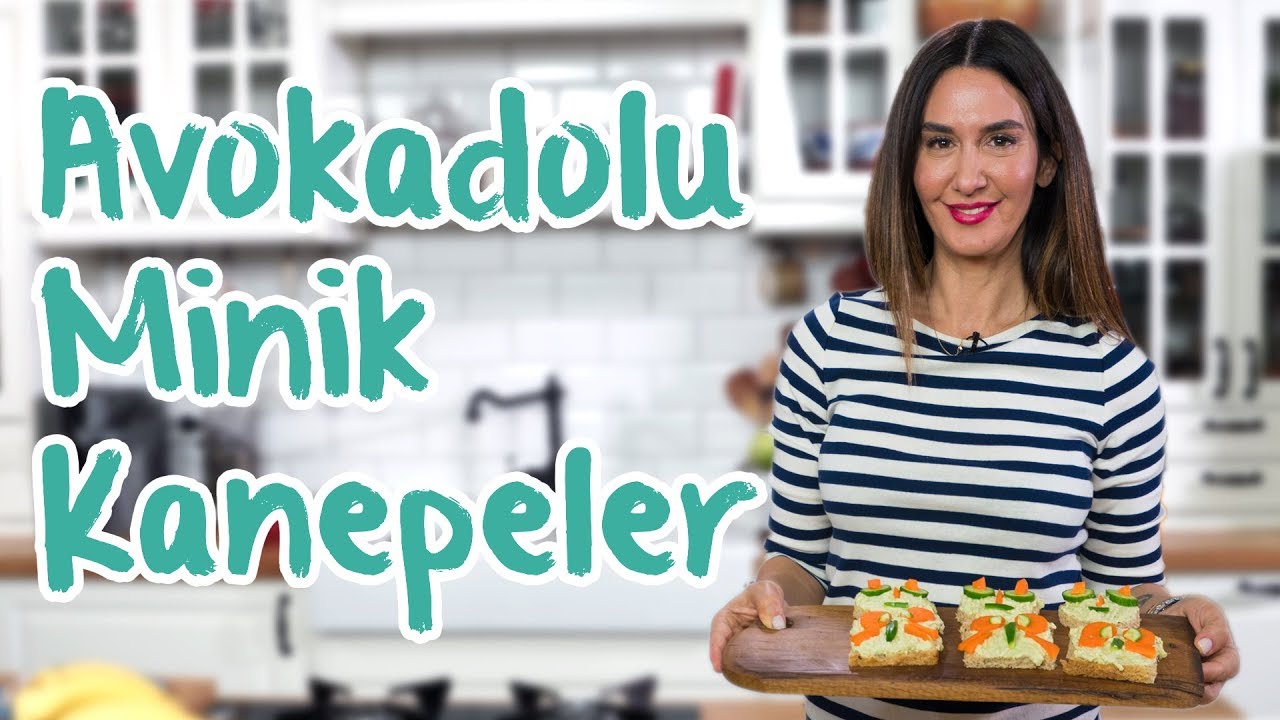 Avokadolu Minik Kanapeler