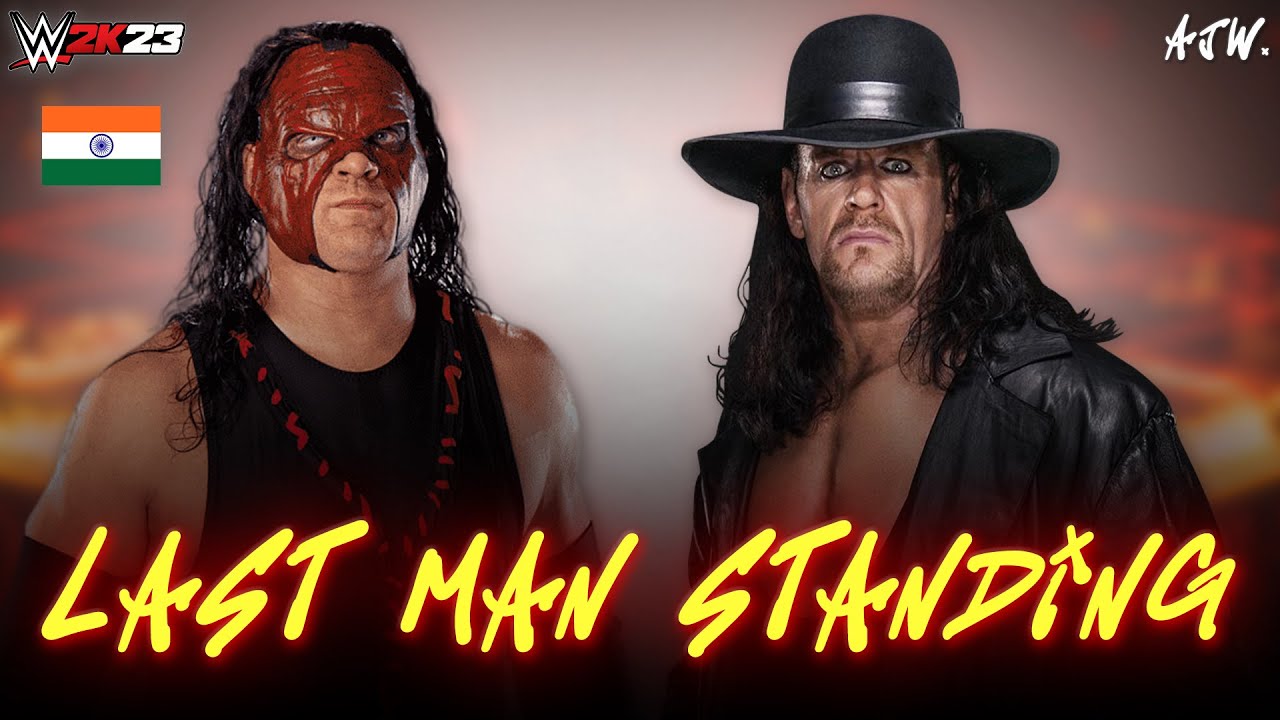 🇮🇳 Undertaker vs Kane • Last Man Standing • WWE 2K23