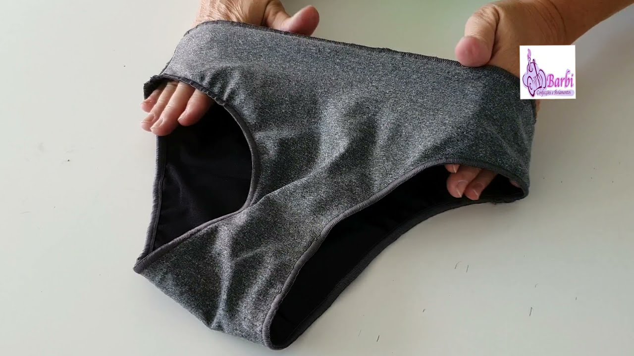 Como montar e costurar calcinha do biqu&iacute;ni em suplex #Tutorial