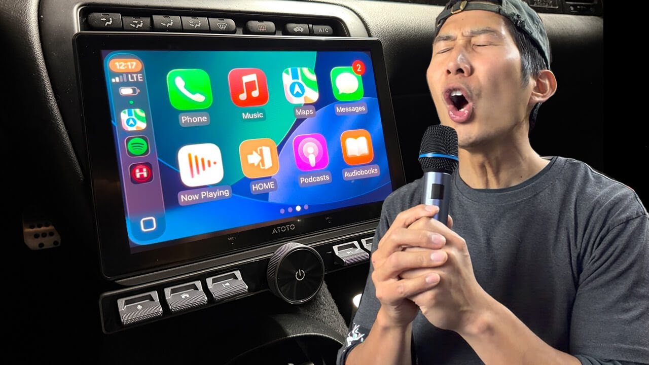 Easily Turn Your Car Into a Karaoke Room - Atoto V10 Stereo