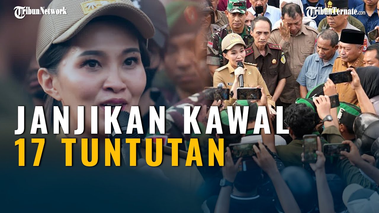 Gubernur Maluku Utara Sherly Laos Apresiasi Aksi Damai Mahasiswa di Ternate: Janji Kawal 17 Tuntutan