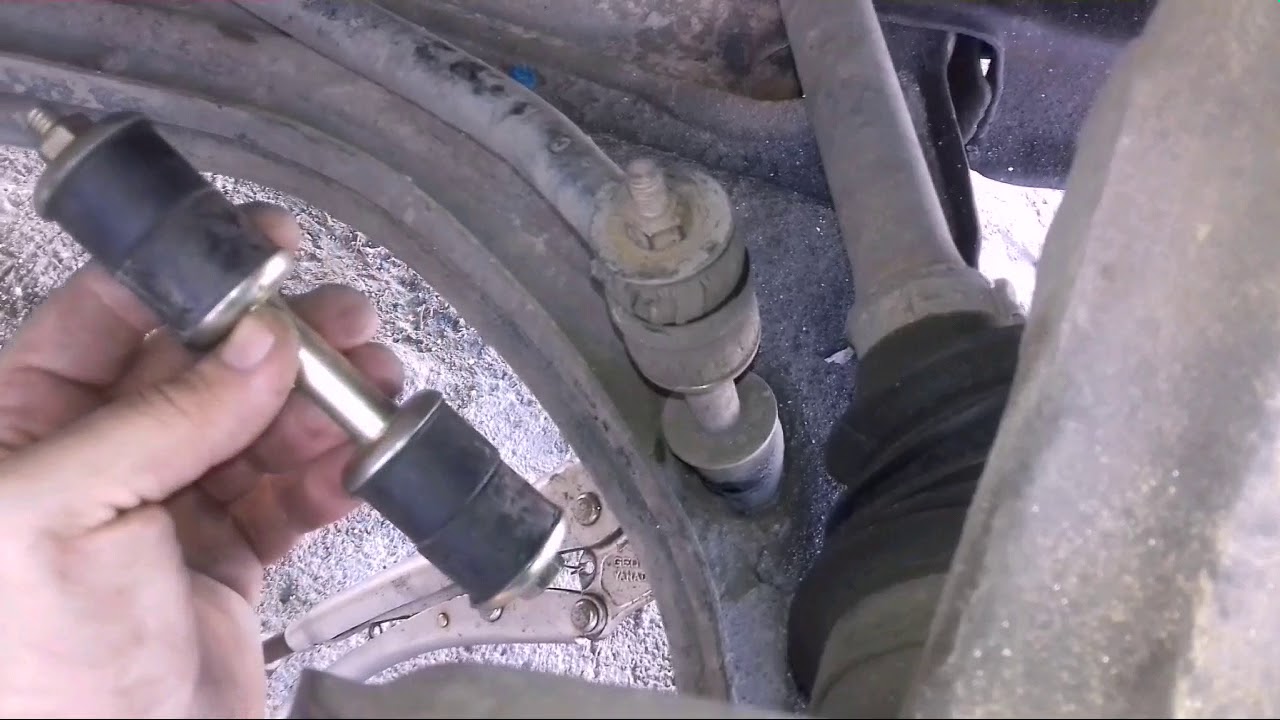 Troca de bieleta do Monza