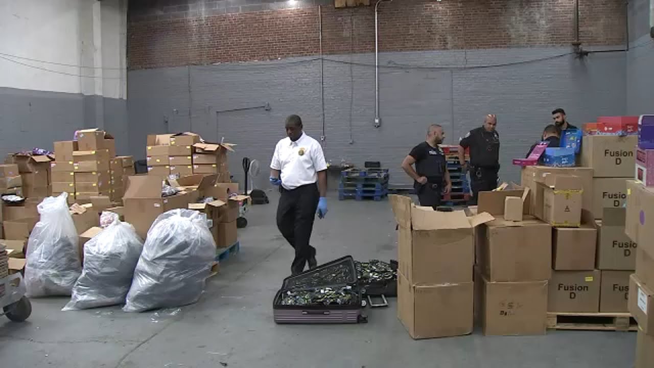 Officials find $5 million in marijuana products in Queens warehouse