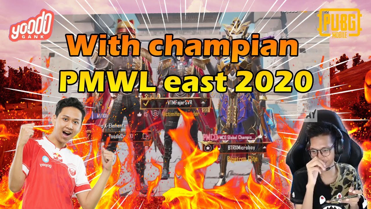 TERLALU MUDAH APABILA BARBAR SAMA CHAMPION PMWL EAST 2020 MICROBOY DAN VICTIM FAJAR | PUBGM MALAYSIA