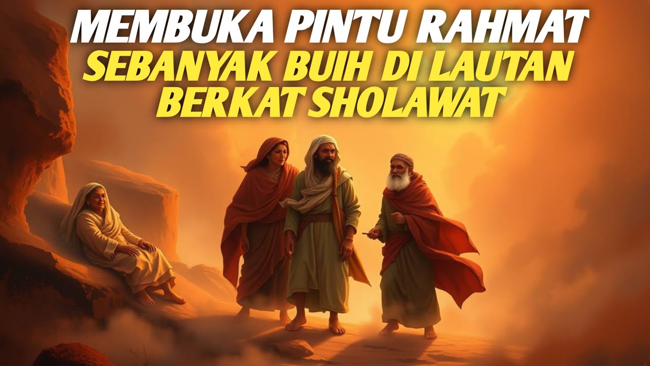 Rahmat Allah SWT sebanyak buih di lautan dengan Berkat Sholawat