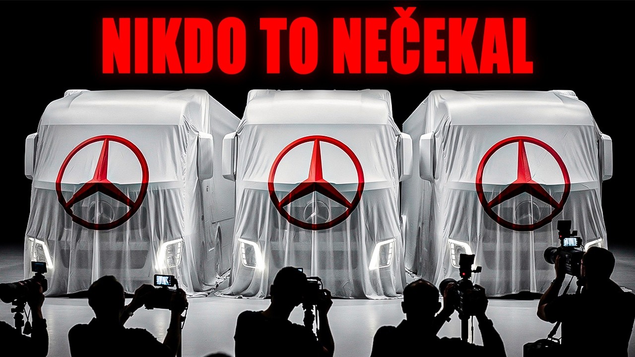 OHROMUJÍCÍ! MERCEDES Překvapuje Svět svými Novými NÁKLADNÍMI VOZY 2026