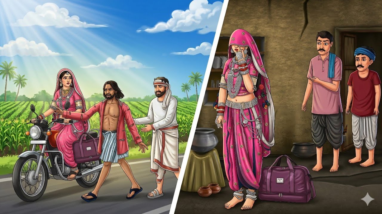 लाड़ी लेने आया वो | LADI LENE AAYA WO | PART 4 | आदिवासी कॉमेडी कहानी गुलाट्या पठान्या | ARYATOONS