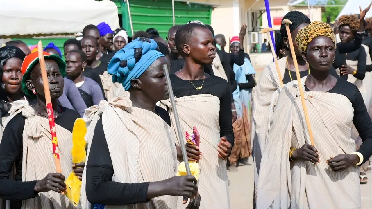 Loor e Duk celebration of the new Payam Kadiang Payam in SOUTH SUDAN