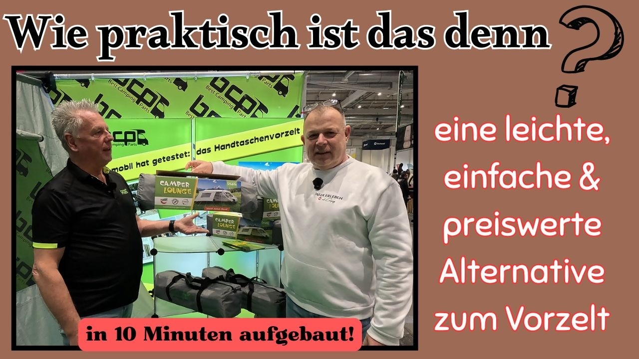 CARAVANING MESSE HAMBURG 2026 💫Markisen-Seitenwände im  