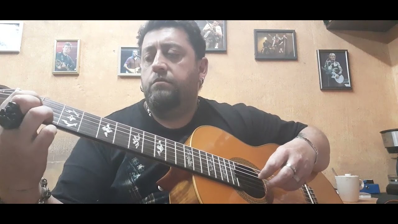un automne à tanger   Hubert Félix Thiefaine   cover guitare 🎸 🎸