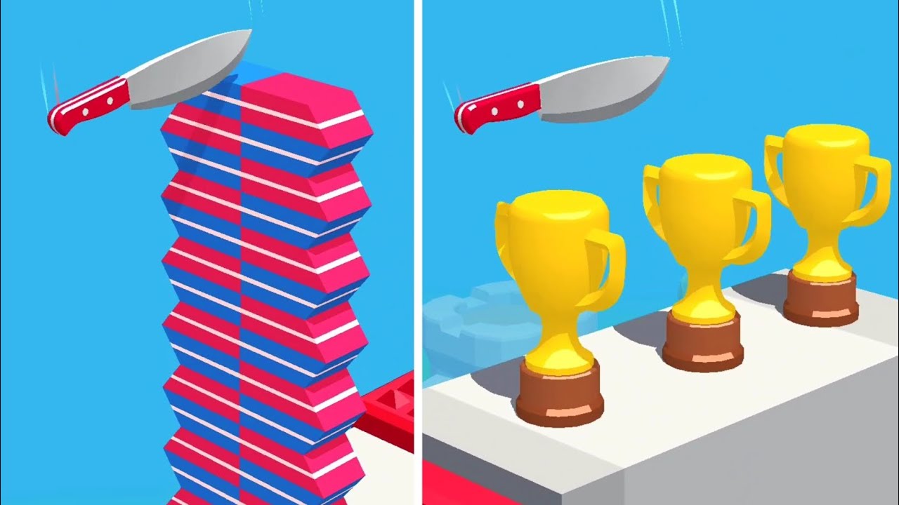 Slice It All Gameplay! Satisfying and Relaxing ASMR Slicing Video NEW UPDATE