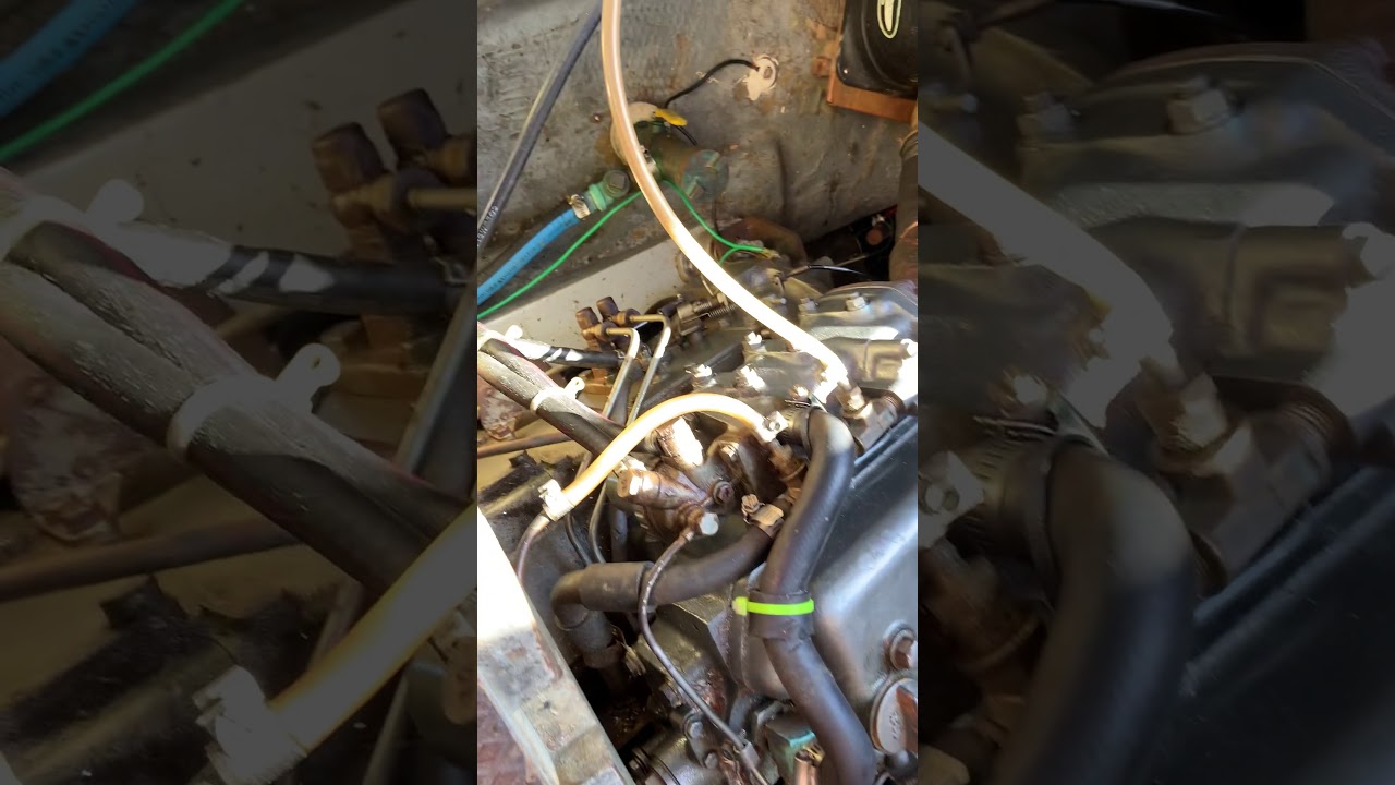 Yanmar 2QM20 Marine Diesel Demonstration