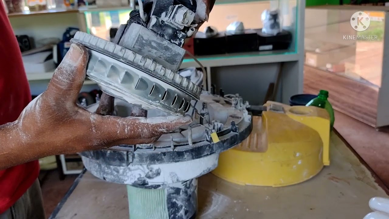 Aspirador de pó vonder não funcionava era o motor@rontecferramentas