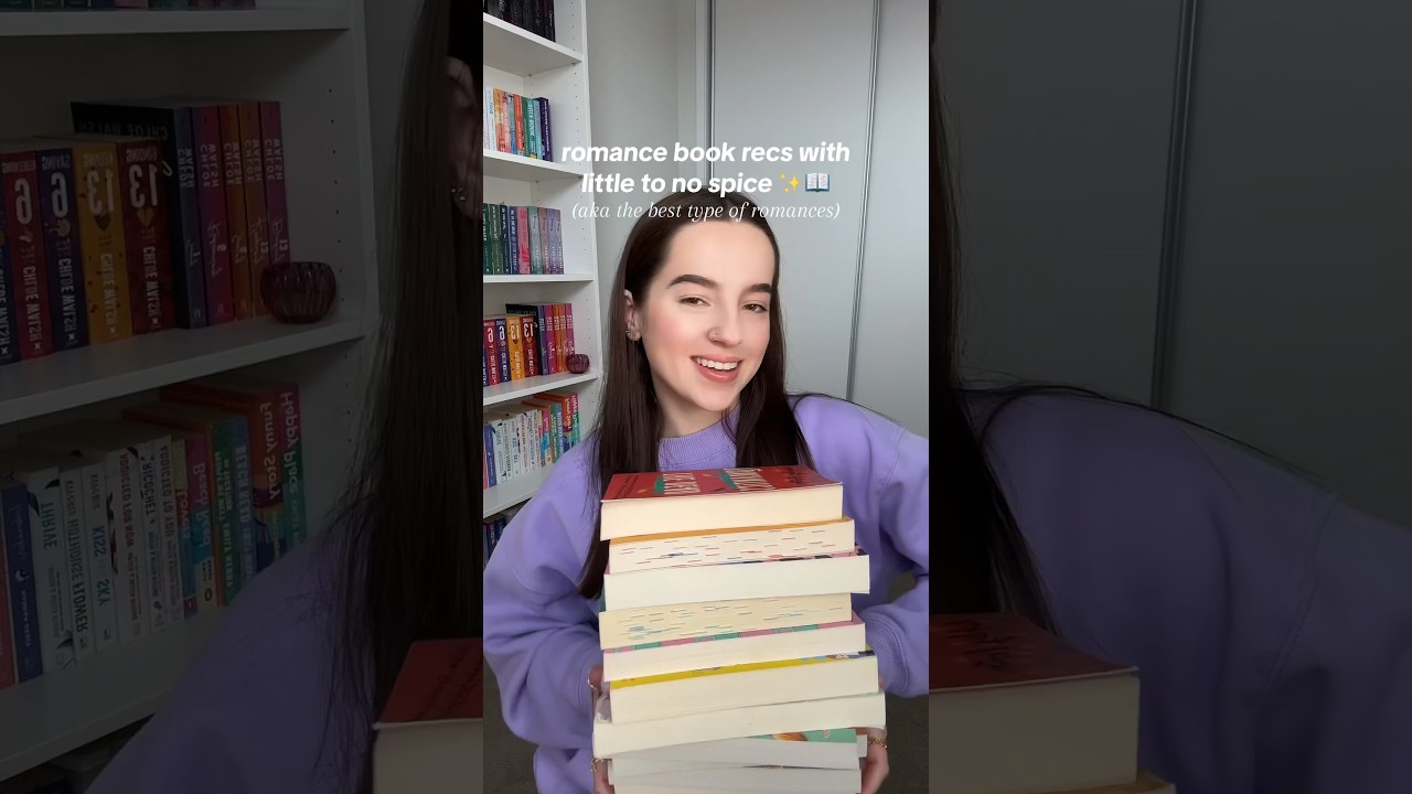 romance books with no spice 🤭