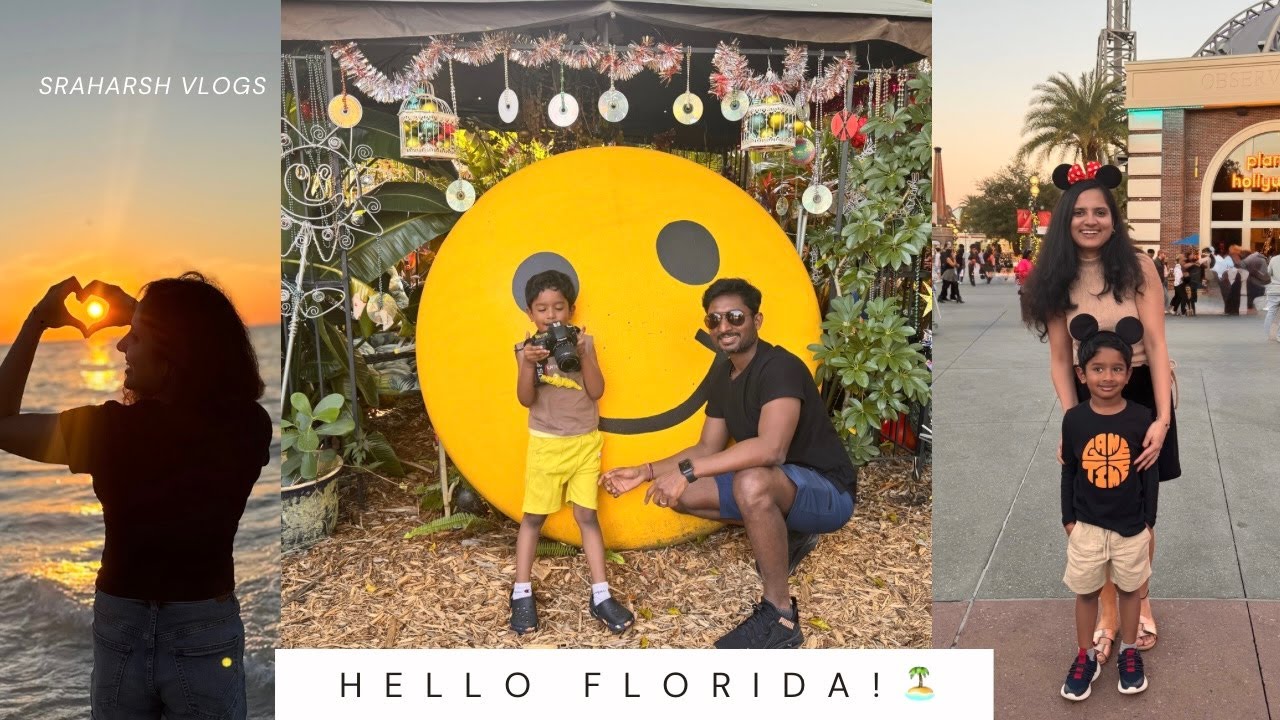 We took Family Road Trip to Florida | Disney Springs, ICON Park, Clearwater Beach