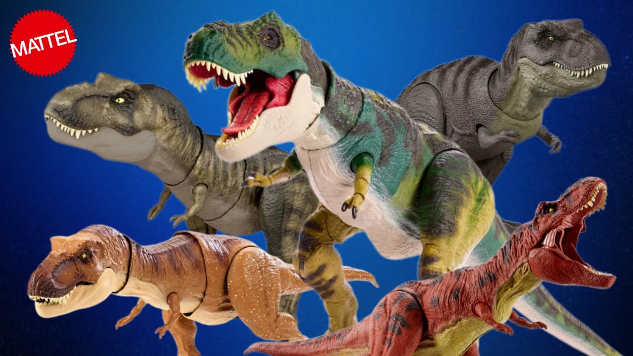 Какой T-Rex был ЛУЧШИМ из когда-либо созданных Mattel? | Мир Юрского периода