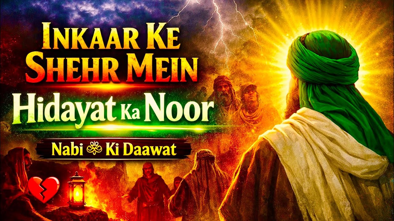 “Inkaar Ke Shehr Mein Hidayat Ka Noor | Nabi ﷺ Ki Daawat”