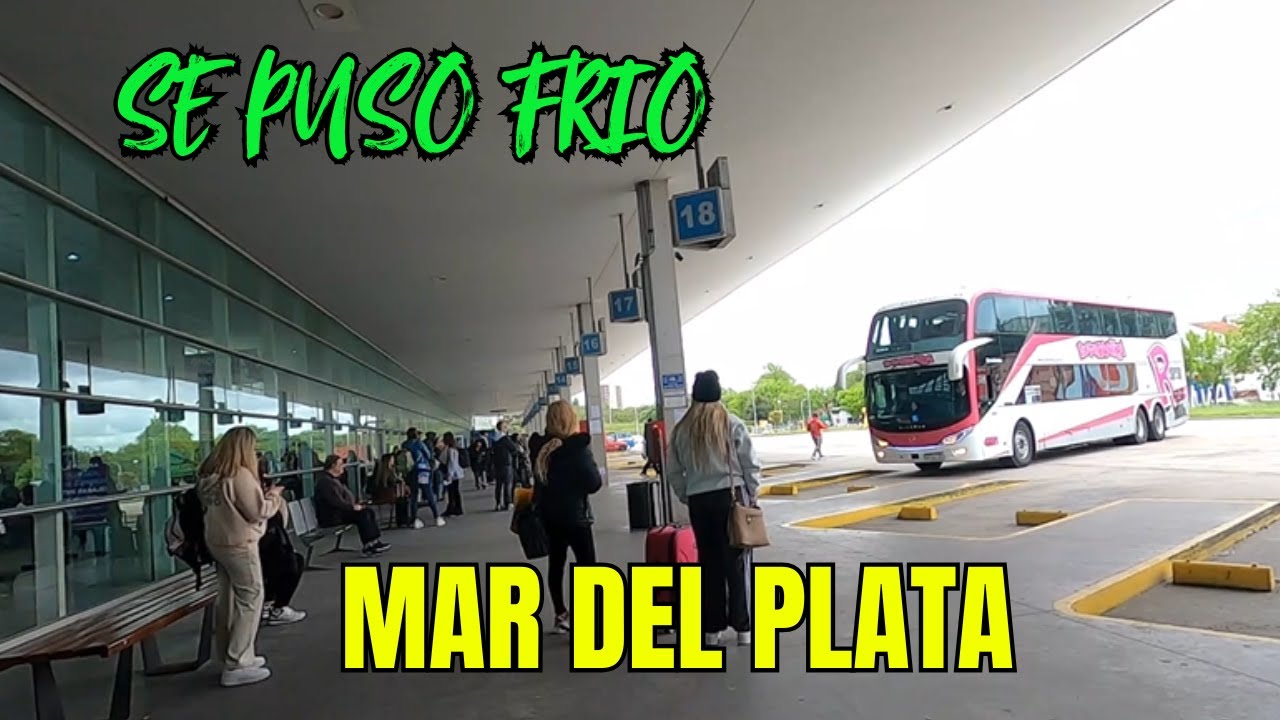 El la espera del verano, volvió el frio en la ciudad. Mar del Plata HD