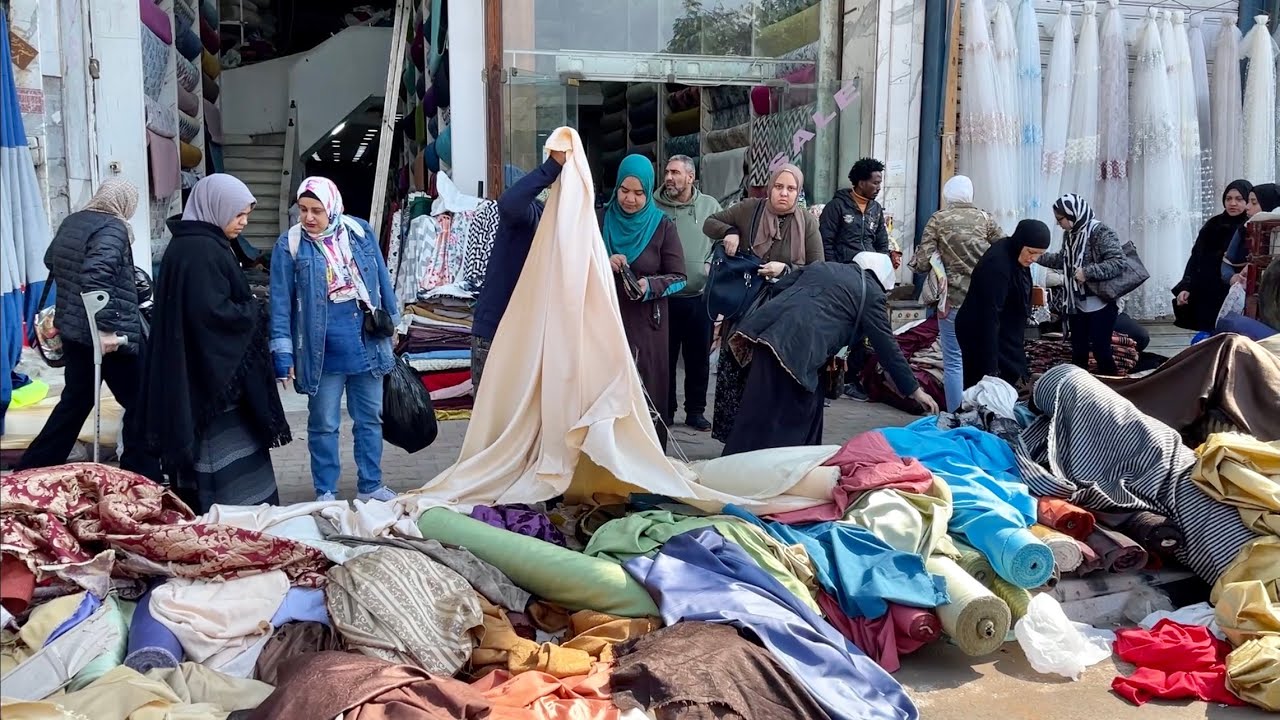 متر القماش 20 جنيه🤪إلحقوا بسرعه🏃‍♂️