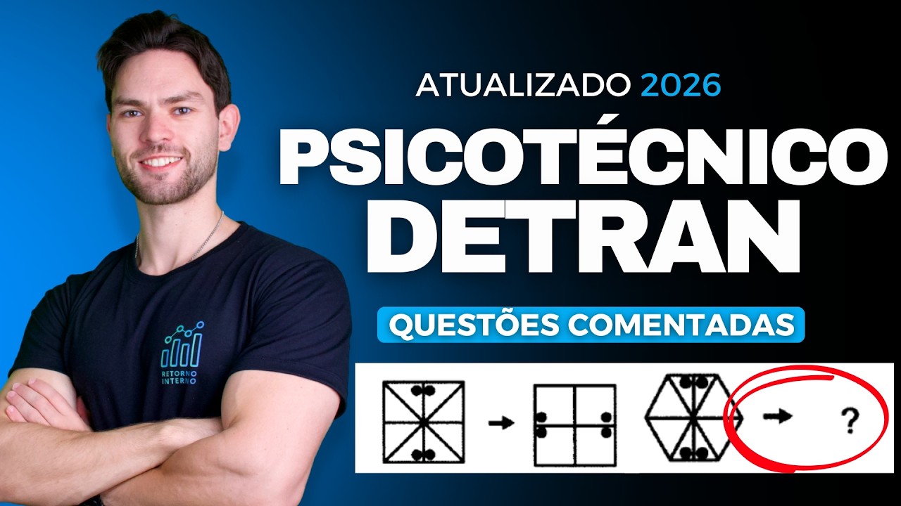 Exame Psicotécnico Detran 2026 - Faça Antes de Tentar o Seu Pscioteste em 2026 ✅