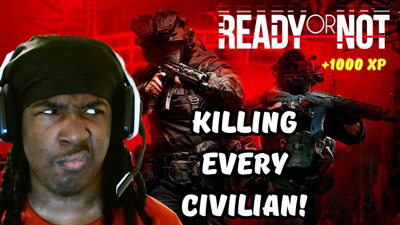 Killing Every Civilian In Ready Or Not!!