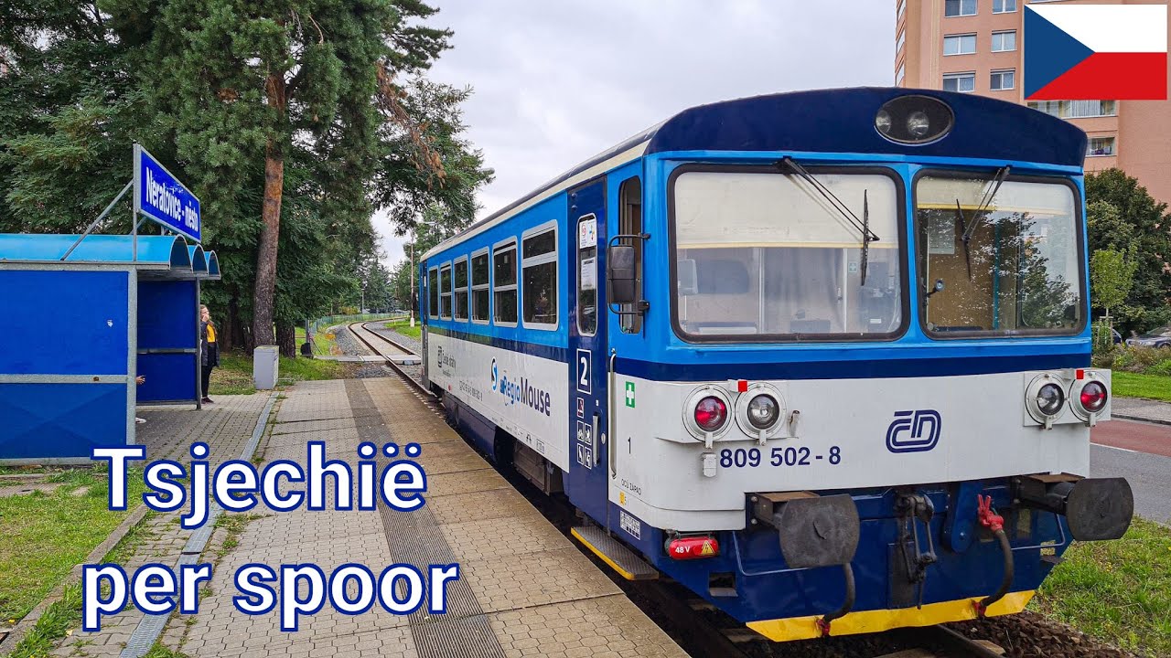 De grote AFWISSELING van de TSJECHISCHE SPOORWEGEN #BartVlog