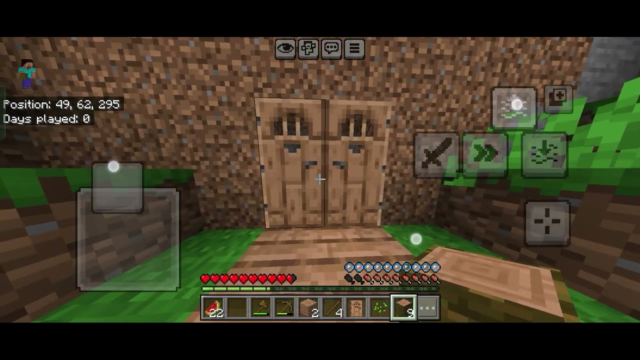 วันที่ 2 ในชีวิตจริง minecraft 100 วัน
