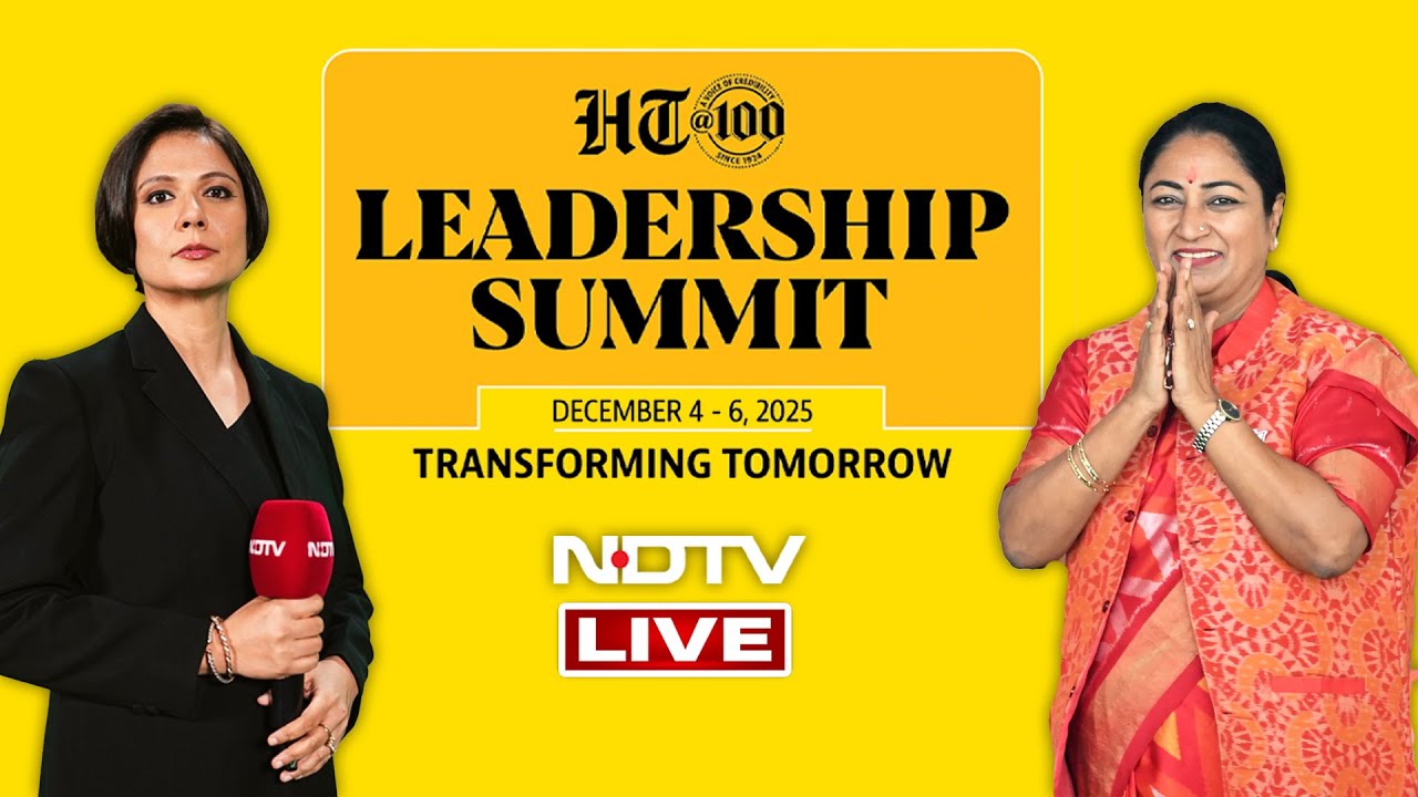 Rekha Gupta LIVE | HT Leadership Summit | Rekha Gupta Speaks At HT Leadership Summit 2025