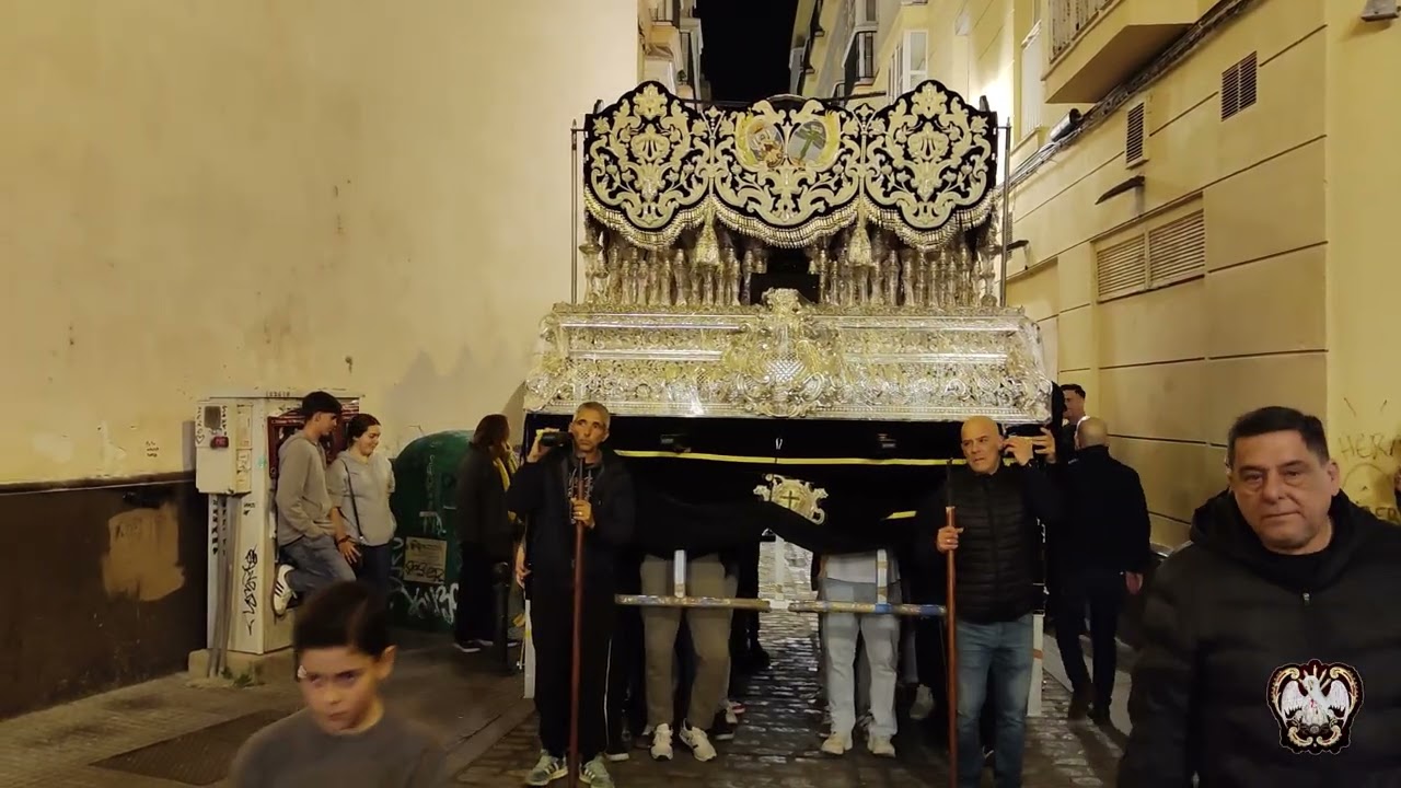 Traslado paso Soledad (Vera Cruz) a San Francisco, Cuaresma Cádiz 2026