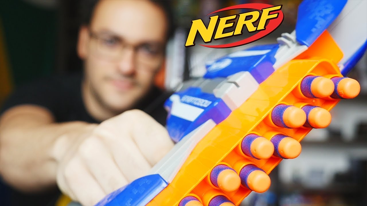 A Nerf Stratobow Arco Que é uma Metralhadora